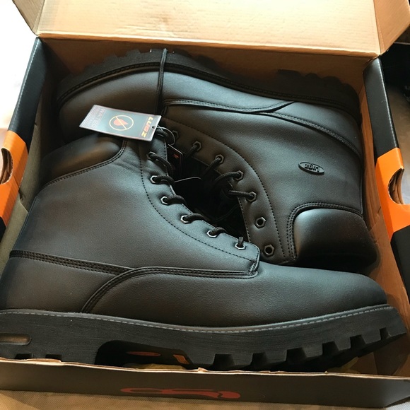 mens black lugz boots